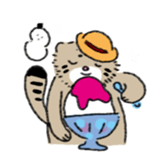 Daily life of Pallas's Cat sticker #6942297