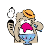 Daily life of Pallas's Cat sticker #6942297