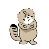 Daily life of Pallas's Cat sticker #6942301