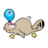 Daily life of Pallas's Cat sticker #6942311