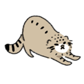 Daily life of Pallas's Cat sticker #6942312
