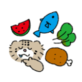 Daily life of Pallas's Cat sticker #6942313
