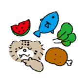 Daily life of Pallas's Cat sticker #6942313