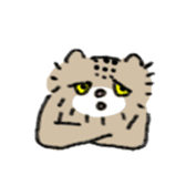 Daily life of Pallas's Cat sticker #6942317