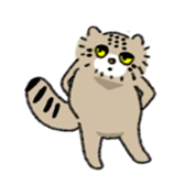 Daily life of Pallas's Cat sticker #6942320