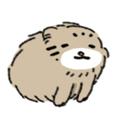 Daily life of Pallas's Cat sticker #6942325