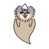 Daily life of Pallas's Cat sticker #6942331