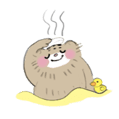Daily life of Pallas's Cat sticker #6942335