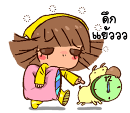 YELLOW SUN:IN THAI JA sticker #6943046