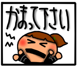 Girl sticker-1 sticker #6943128