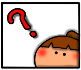 Girl sticker-1 sticker #6943135