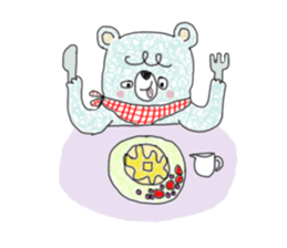 Diary of Dizzy bear sticker #6943189