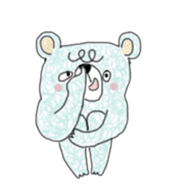 Diary of Dizzy bear sticker #6943198