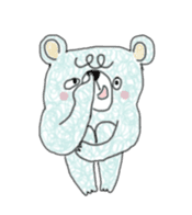 Diary of Dizzy bear sticker #6943198