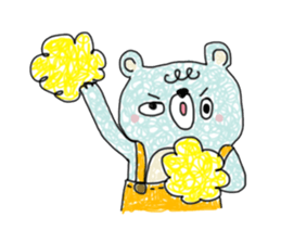 Diary of Dizzy bear sticker #6943204