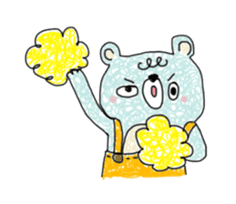 Diary of Dizzy bear sticker #6943204