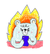 Diary of Dizzy bear sticker #6943208