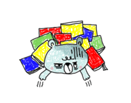 Diary of Dizzy bear sticker #6943210