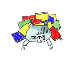 Diary of Dizzy bear sticker #6943210