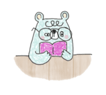 Diary of Dizzy bear sticker #6943212