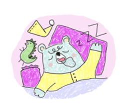 Diary of Dizzy bear sticker #6943215