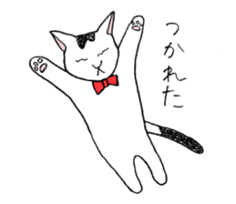 Tabby cat Kolon sticker #6943545