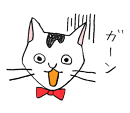 Tabby cat Kolon sticker #6943557