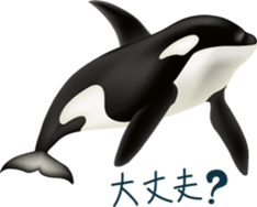 Marine mammals sticker #6943931