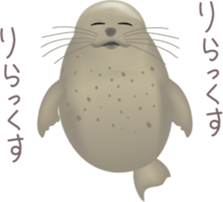 Marine mammals sticker #6943934