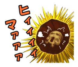 Sea Urchin and God story sticker #6944585