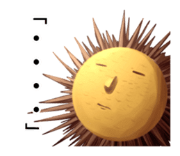 Sea Urchin and God story sticker #6944597