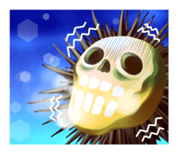 Sea Urchin and God story sticker #6944614