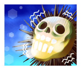 Sea Urchin and God story sticker #6944614