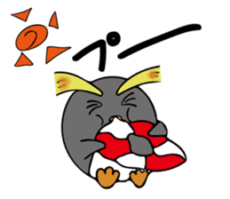 Hot Even penguins! Anyway for Summer. sticker #6944828