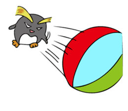 Hot Even penguins! Anyway for Summer. sticker #6944831