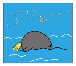 Hot Even penguins! Anyway for Summer. sticker #6944834