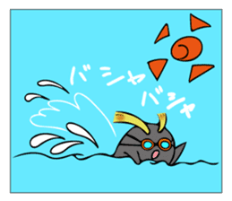 Hot Even penguins! Anyway for Summer. sticker #6944836