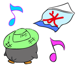 Hot Even penguins! Anyway for Summer. sticker #6944846