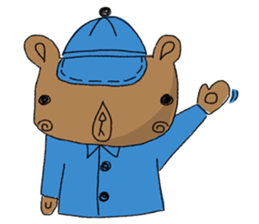 The Blue Bear sticker #6946176