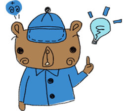 The Blue Bear sticker #6946185