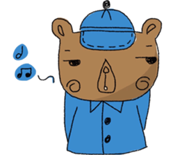 The Blue Bear sticker #6946193