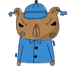 The Blue Bear sticker #6946196