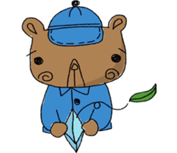 The Blue Bear sticker #6946200