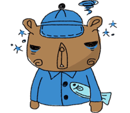 The Blue Bear sticker #6946201
