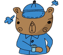 The Blue Bear sticker #6946202