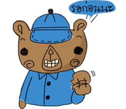 The Blue Bear sticker #6946203