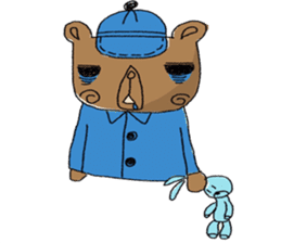 The Blue Bear sticker #6946207