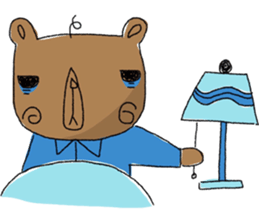 The Blue Bear sticker #6946210