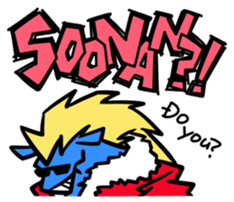 Japanese dialect "Gunmaben" sticker #6946616