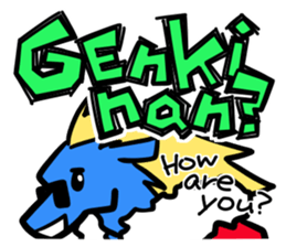 Japanese dialect "Gunmaben" sticker #6946626